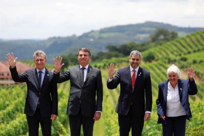 Bolsonaro passa presidncia do Mercosul para o Paraguai