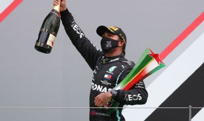 Lewis Hamilton se torna maior vencedor da Frmula 1