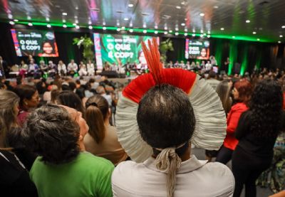 Comitiva de MT participa de debates por uma nova economia durante a Cpula da Amaznia
