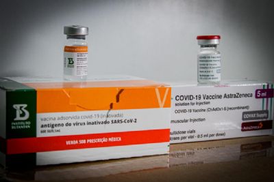 Estado comea a distribuir 76,2 mil doses das vacinas Coronavac e AstraZeneca