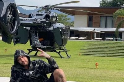 Neymar est impedido de usar seu helicptero de R$ 50 milhes