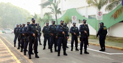 Guarda Municipal refora efetivo para proibir aglomerao de pessoas