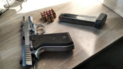 Pistola e munies so apreendidas em Primavera do Leste