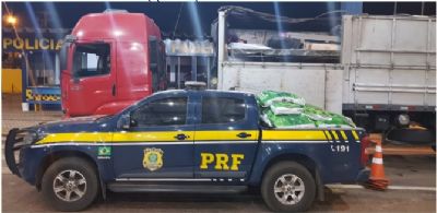 Motorista  preso com 700 kg de agrotxico ilegal do Paraguai