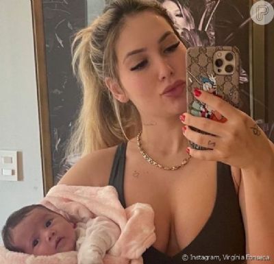 Virginia Fonseca mostra corpo 32 dias aps parto da filha
