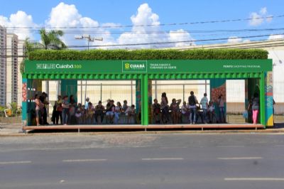 Inspirada em Cuiab, Campo Grande tambm adotar ponto de nibus sustentvel