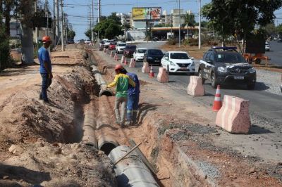 Obras na avenida Repblica do Lbano devem estar concludas em 15 dias