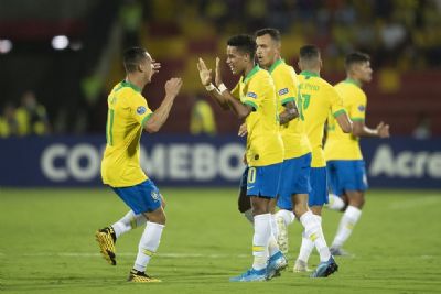 Brasil bate a Argentina por 3 a 0 e conquista vaga olmpica no futebol masculino