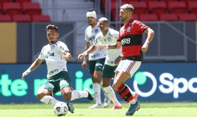 Na parte de cima da tabela, Palmeiras e Flamengo duelam em So Paulo