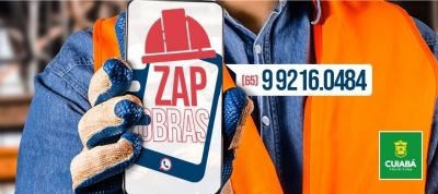Via WhatsApp, ZapObras est disponvel para receber demandas da populao
