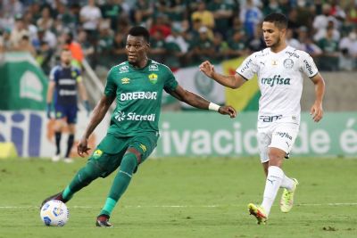 Cuiab perde por 3 a 1 para o Palmeiras na Arena Pantanal