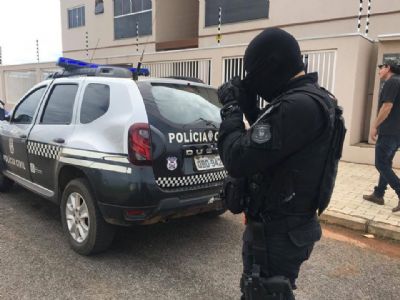 Polcia Civil prende um jovem por atuar no trfico de drogas em Confresa