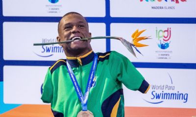 Natao paralmpica: Brasil garante 3 ouros no terceiro dia do Mundial