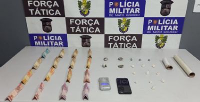 Fora Ttica encontra droga escondida em p de bananeira