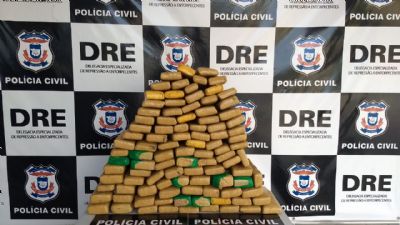 Drogas apreendidas neste ano em Mato Grosso somam 4,9 toneladas