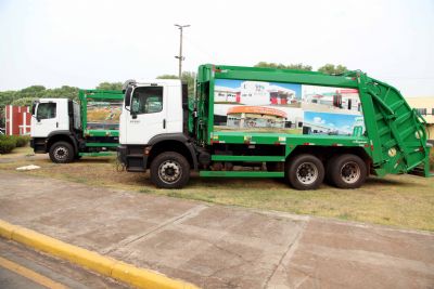 Servio de coleta de lixo em Vrzea Grande tem 100% da frota renovada