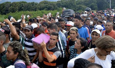 Brasil  o quinto pas mais buscado por imigrantes venezuelanos