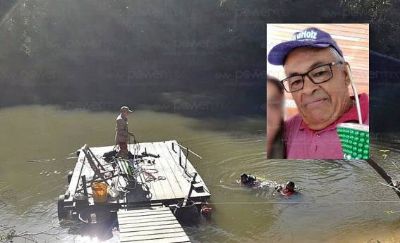 Bombeiros localizam corpo de idoso desparecido no Rio Arinos