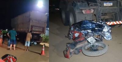Motociclista de 37 anos morre aps bater na traseira de caminho estacionado