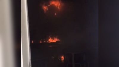 Vdeo | Sala de aula pega fogo em escola estadual de MT