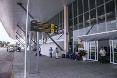 Volume de passageiros em aeroportos em janeiro  13,2% maior do que no mesmo perodo pr-pandemia
