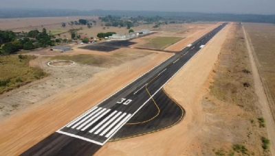 Governo faz parceria com prefeituras para melhorar aeroportos pblicos de MT