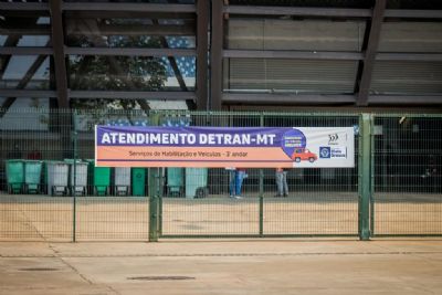 Atendimento do Detran na Arena Pantanal ser suspenso nesta quarta-feira (11)