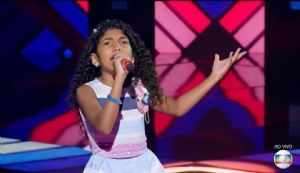 Cantora de Mato Grosso  eliminada do The Voice Kids