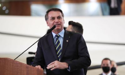 Vacinao 'no  uma questo de Justia', mas de sade, diz Bolsonaro