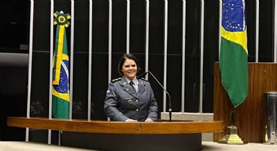 Coronel Fernanda tenta blindar deputados de punies e alega que STF pratica golpe de Estado sem armas