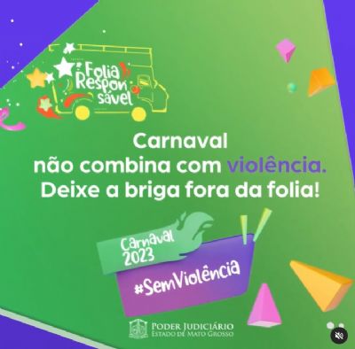 Judicirio lana campanha por um carnaval sem violncias