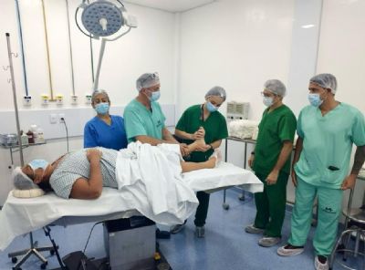 Santa Casa e Metropolitano realizam mutiro de cirurgias ortopdicas para correo de p torto