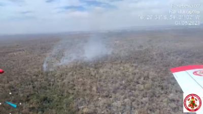 Em cinco dias, Bombeiros combatem segundo incndio na Reserva Indgena Tadarimana