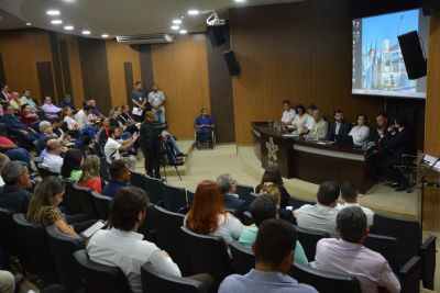 Seminrio sobre alteraes no repasse do ICMS rene prefeitos e secretrios municipais