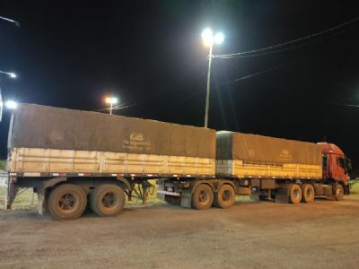PJC recupera carga de soja roubada em Campo Verde