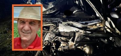 Produtor rural morre em acidente entre caminhonete, picape e carreta