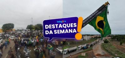 Bloqueios nas rodovias, pronunciamento de Bolsonaro e protesto contra resultado da eleio marcam a semana