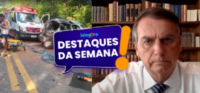 Acidentes na estrada de Chapada e declarao de Bolsonaro sobre apoio em MT repercutem na semana