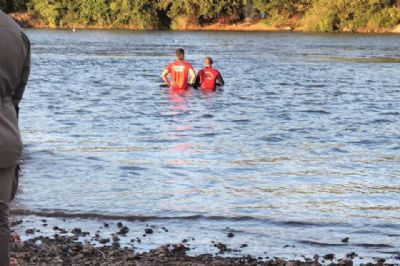 Bombeiros iniciam  2 dia de buscas por homem que se afogou no Rio Cuiab