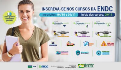 Escola Nacional do Consumidor abre inscries para 13 cursos online