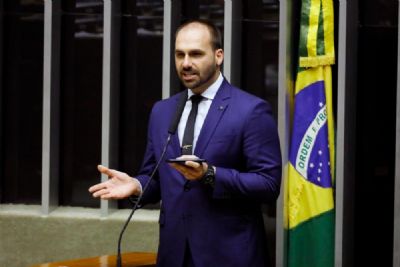 Eduardo Bolsonaro acusa ministros do STF de interferncia no governo