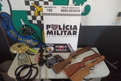 Fora Ttica apreende adolescente com arma e produtos roubados