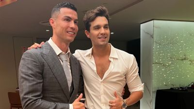Luan Santana se apresenta em festa de Rveillon de Cristiano Ronaldo