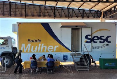 Sesc Sade Mulher inicia atendimentos gratuitos em Rondonpolis nesta semana