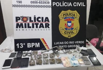 PM e PJC prendem suspeitos de quatro homicdios em Lucas do Rio Verde