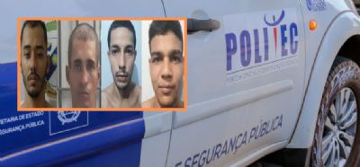 Quatro suspeitos morrem em confronto com a polcia; 3 deles eram fugitivos de penitenciria em MT