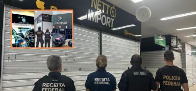 Oito bancas do Shopping Popular so alvos da PF por contrabando; grupo movimentou mais de R$ 120 milhes