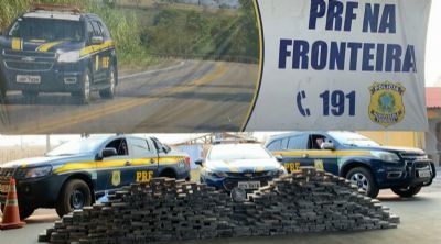 PRF apreende mais de 1 tonelada de cocana em Pontes e Lacerda