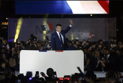 Macron vence Le Pen e garante novo mandato na Frana, segundo projees