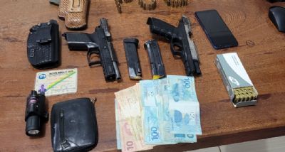 Suspeito de comercializar armas de fogo é preso em Nova Bandeirantes